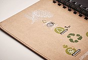 Pine tree notebook