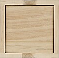 Pine wooden mini Sudoku set Kenza, brown