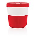 PLA cup coffee to go,red