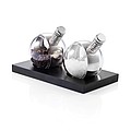 Planet pepper & salt set, black