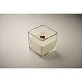 Plant based wax candle 600gr, transparent