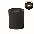 Plant based wax candle 80 gr, black