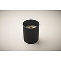 Plant based wax candle 80 gr, black