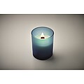 Plant based wax candle 80 gr, blue