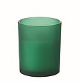 Plant based wax candle 80 gr, green