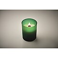 Plant based wax candle 80 gr, green
