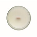 Plant based wax candle 80 gr, transparent
