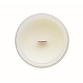 Plant based wax candle 80 gr, white
