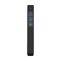 Plastic (ABS) laser pointer with USB connection.