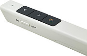 Plastic (ABS) laser pointer with USB connection.