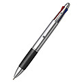 Plastic ballpen with 4 coloured inksBlack