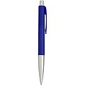 Plastic ballpen with blue ink. Blue