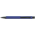 Plastic ballpoint pen with metal clip