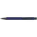 Plastic ballpoint pen with metal clip