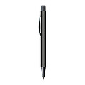 Plastic ballpoint pen with metal clip