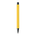 Plastic ballpoint pen with metal clip
