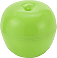 Plastic box for an apple.Pale green