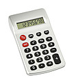 Plastic calculatorSilver