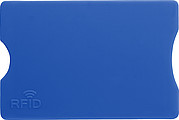 Plastic card holder with RFID protection