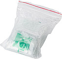 Plastic CPR mask in polyester (600D) bag