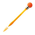 Plastic flashing ballpenOrange