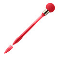 Plastic flashing ballpenRed