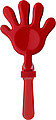 Plastic hand clapperRed