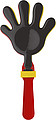 Plastic hand clapperVarious