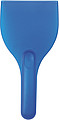 Plastic ice scraper.Cobalt blue
