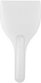 Plastic ice scraper.White
