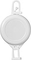 Plastic ID pass holder White