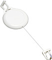 Plastic ID pass holder White
