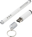 Plastic laser pen and presenter with receiver