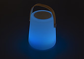 Plastic LED speaker