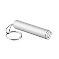 Plastic light up logo torch