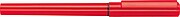 Plastic rollerball pen with ink