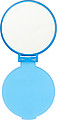 Plastic single mirrorPale blue