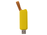 Plastic slide-out USB