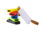 Plastic slide-out USB