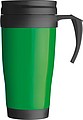 Plastic thermal travel mug – 0.4 l, green