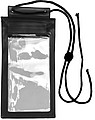 Plastic waterproof protective pouch for mobile devices
