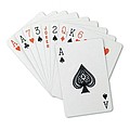 Playing cards in pp case