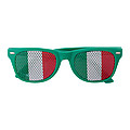 Plexiglass sunglasses with country flag