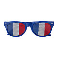 Plexiglass sunglasses with country flag