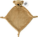 Plush cloth.Brown