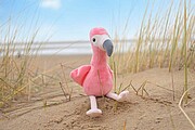 Plush flamingo Alicia