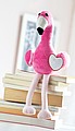 Plush flamingo LUISA