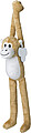 Plush monkey Sophie