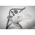 Plush rabbit design baby towel