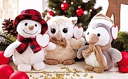 Plush snowman JOHANN